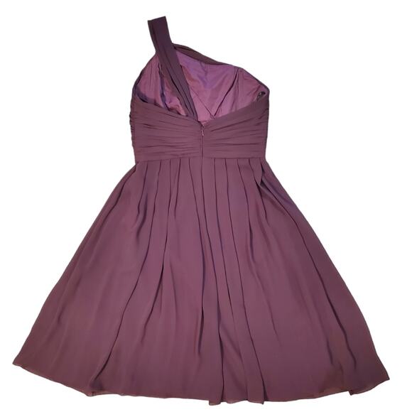 WATTERS  & WATTERS Vintage Short Tulle Purple Dress Sz 2 - Picture 5 of 10